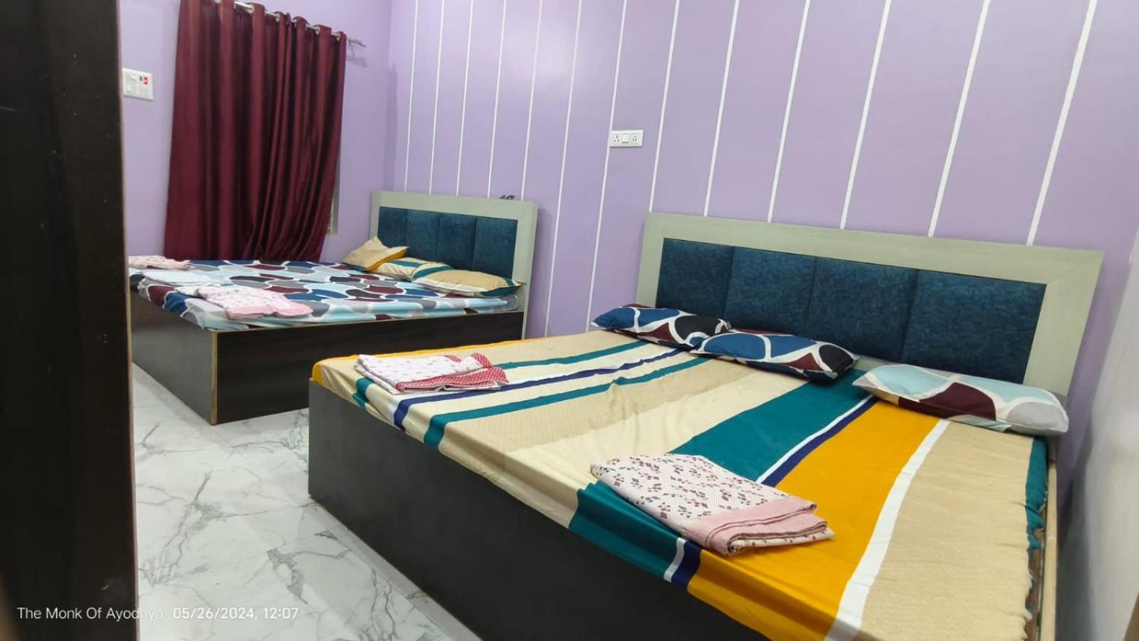 Shree Ayodhya Dham Guest House 300 Meter From Sri Ram Temple Free Pick Up , Drop , Breakfast & Wifi Εξωτερικό φωτογραφία