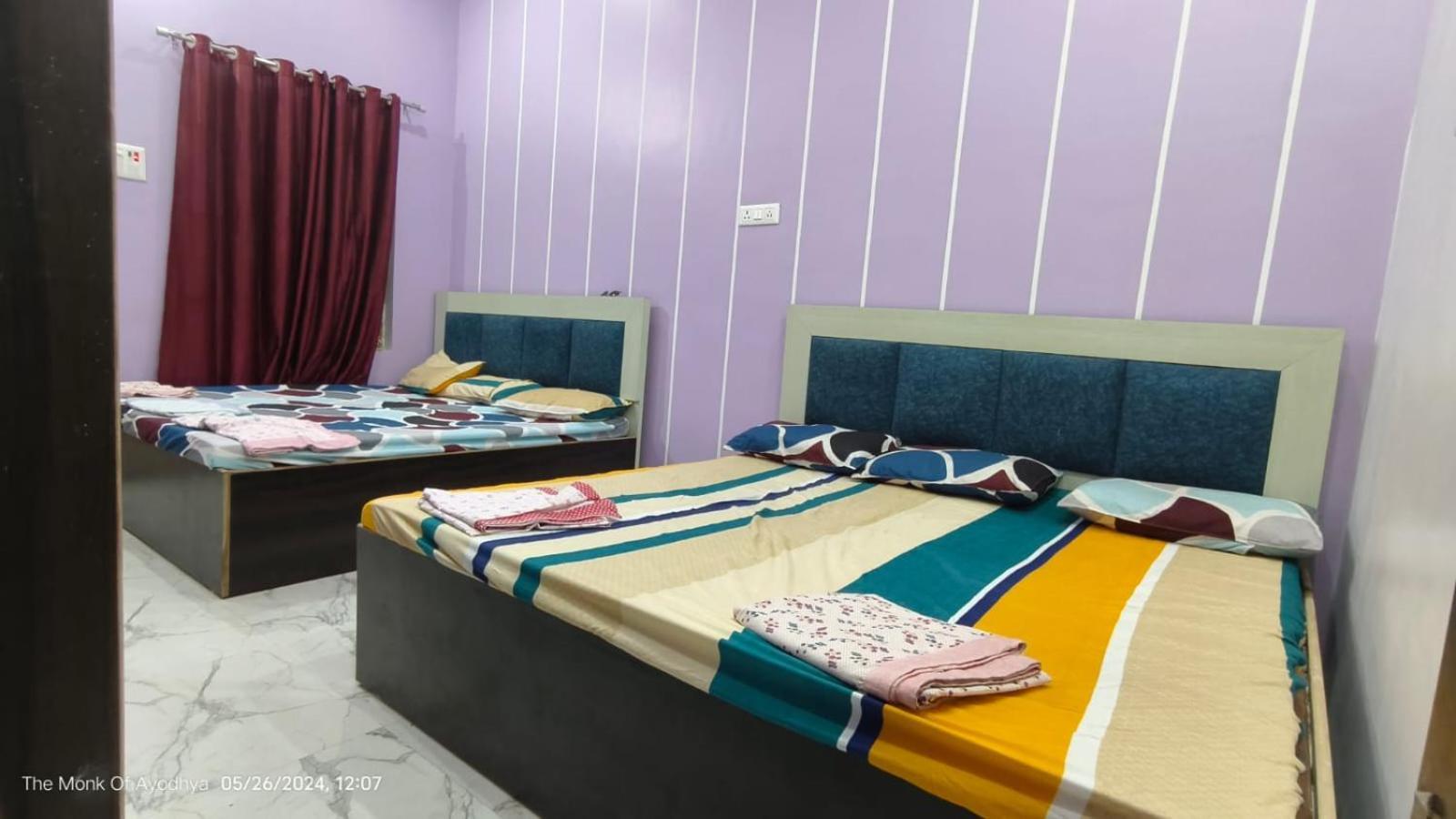 Shree Ayodhya Dham Guest House 300 Meter From Sri Ram Temple Free Pick Up , Drop , Breakfast & Wifi Εξωτερικό φωτογραφία
